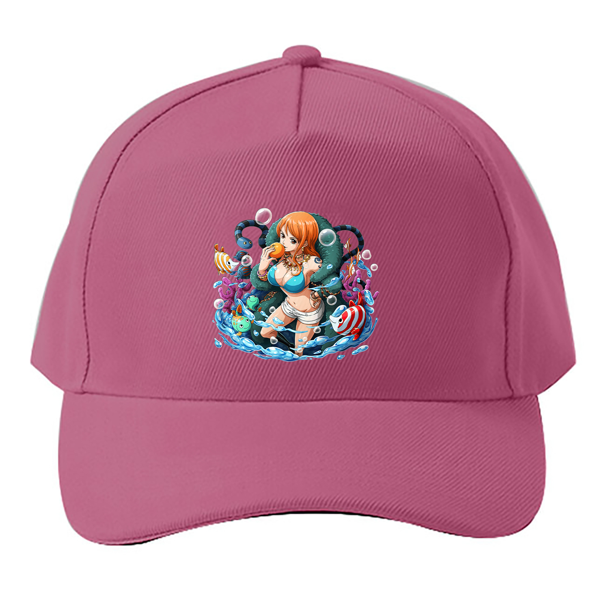 （画像用） ワンピース ナミ ONE PIECE Nami ベースボールキャップ 綿100％ 男女兼用 帽子 スポーツ